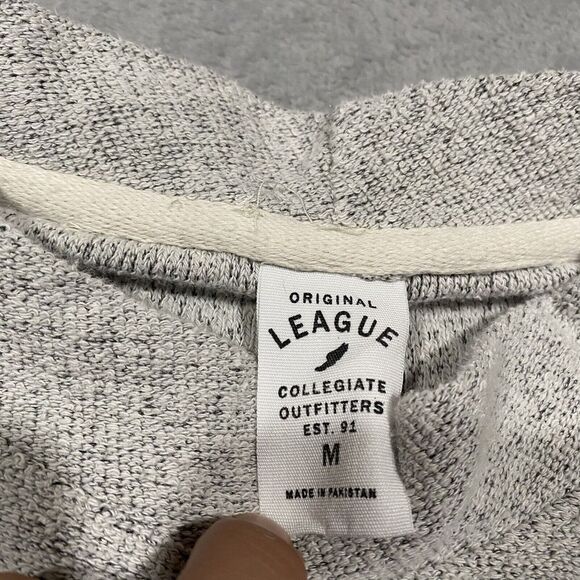 Norwich University Cadets Sweatshirt Adult M Gray Terry Cloth Mock Neck League - Picture 4 of 8